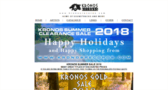Desktop Screenshot of kronosrecords.com